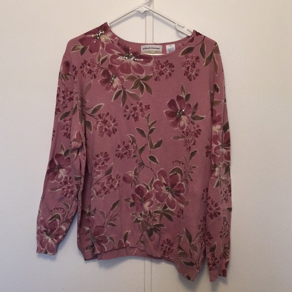 Alfred Dunner Sweaters - Size 2x floral Alfred Dunner woman’s sweater
